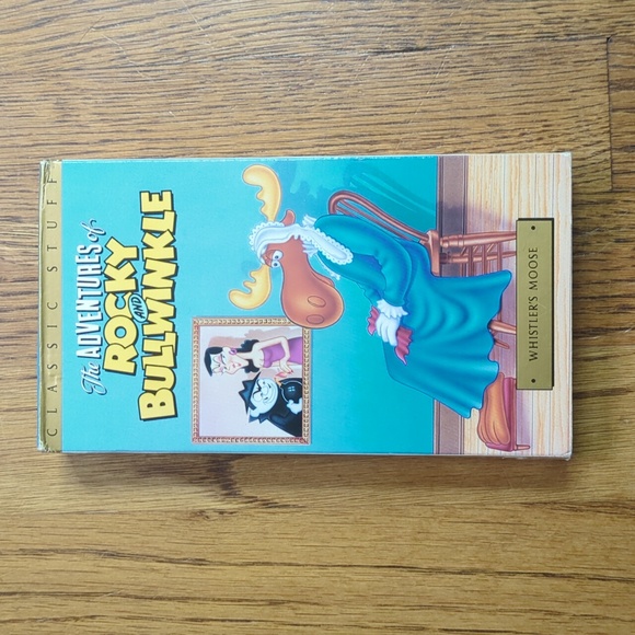 Set Of 5 Vintage The Adventures Of Rocky And Bullwinkle VHS Tapes Animated Films - Picture 5 of 14